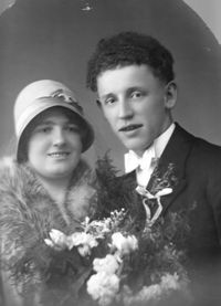 Hochzeitsbild Hans und Anni Jahnel