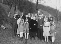 1937 Stolz Familientreffen in Tichlowitz